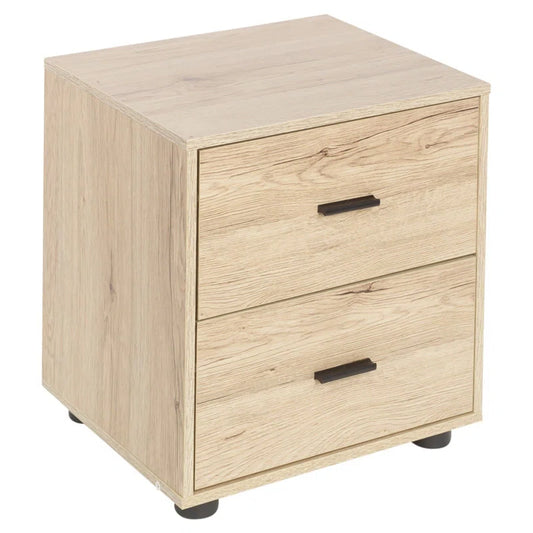 Laster 2 Drawer Bedside Table