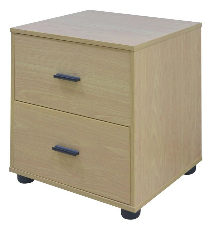 Laster 2 Drawer Bedside Table